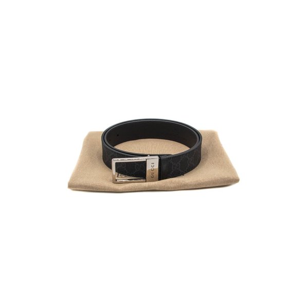 12788 - Gucci GG Belt With Rectangular Buckle 722370 80 32 main image 6